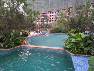 峨眉傾城室外游泳池、沙灘池、戲水池